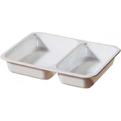 DUNI Zatavovacia miska menubox cpet biela 2-dielna 225 × 175x35 mm