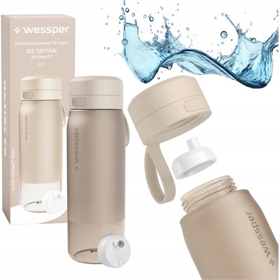 Wessper B2 Tritan Actitex 0,7 l béžová