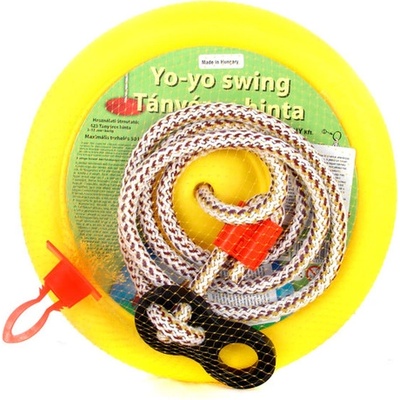 D-Toys Кръгла люлка, пластмасова, жълта