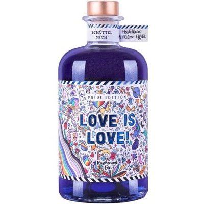 Flaschenpost Gin Love Is Love Pride Edition 41% 0,5 l (čistá fľaša)