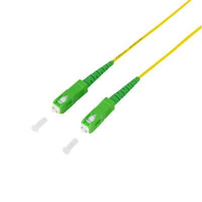 LogiLink Оптичен симплексен пач кабел, OS2, SM G. 657. A2, SC/APC-SC/APC, 15 м