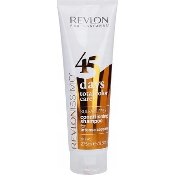 Revlon 45 days total color care Shampoo & Conditioner 2in1 a kondicionér pro intenzivní měděné odstíny 275 ml