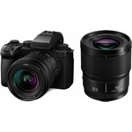 Panasonic Lumix S5 IIX 20-60mm f/3.5-5.6 50mm f/1.8 (DC-S5M2XWE) Цифрови фотоапарати