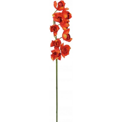 Orchidej větvička, červená, 90 cm