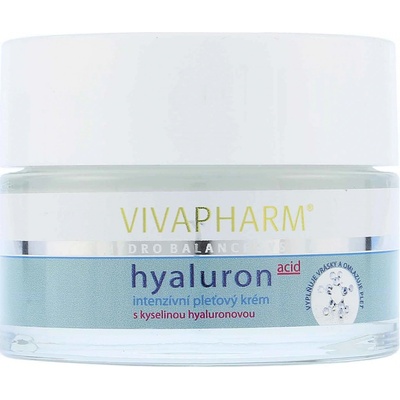Vivapharm intenzívní pleťový krém s kyselinou hyaluronovou 50 ml