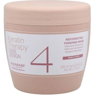 ALFAPARF Milano Keratin Therapy Рехидратираща маска за коса с кератин, 500 ml