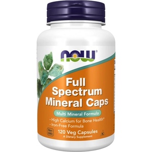 NOW Full Spectrum Mineral Caps [120 капсули]