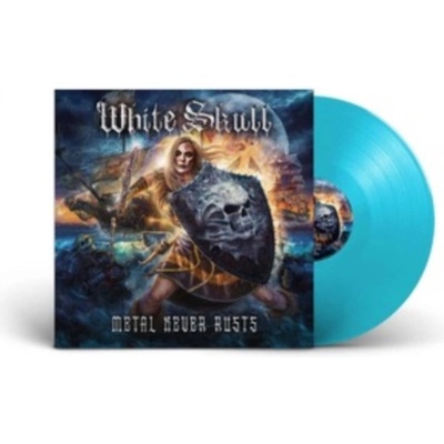 Metal Never Rusts - White Skull LP