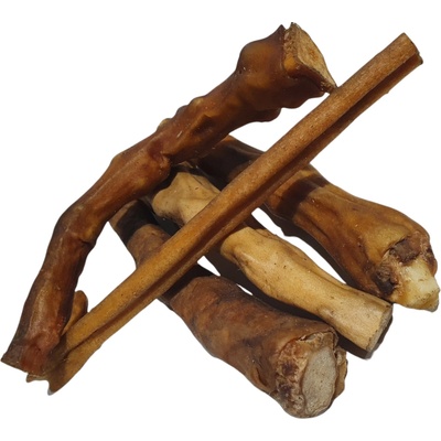 OGF Hovädzí chvost natur sušená dobrota pamlsok pre psov dentálna hygiena 8 13 cm 1 kg