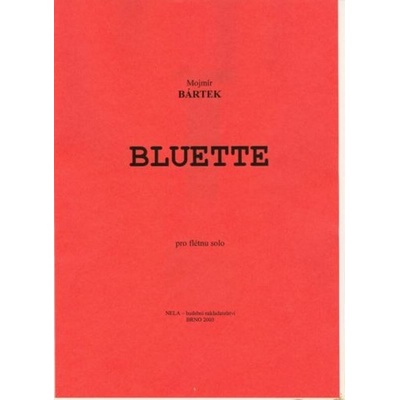 Bluette pro flétnu solo