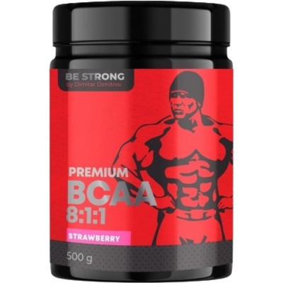 Be Strong by Dimitar Dimitrov Premium BCAA 8: 1: 1 [500 грама] Ягода