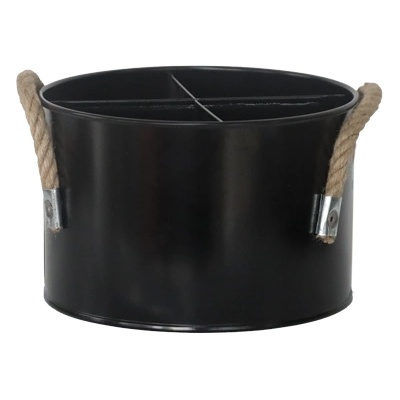 Horecano HORECANO-Метална стойка за бутилки Ø17xh11cm ЧЕРНА (HC-16209) (0116209)