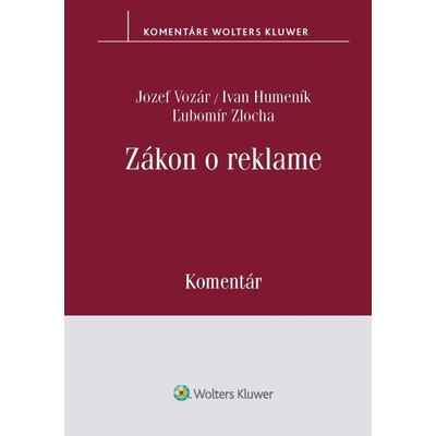 Zákon o reklame - Jozef Vozár