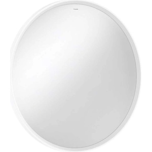 Hansgrohe Xarita S - Огледало със LED осветление и отопление, диаметър 70 см, инфрачервен сензор, матово бяло 54991700 (54991700)