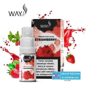 WAY to Vape Strawberry 10 ml 6 mg