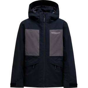 Peak Performance Детско ски яке Peak Performance Kid's Gravity Insulated Jacket Ski jacket - Black / Motion Grey - размер 150 (703-5635-0413)