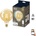 Philips LED Димируема крушка VINTAGE G125 E27/6, 7W/230V 2000-5000K CRI 90 Wi-Fi - WiZ (WI0025)