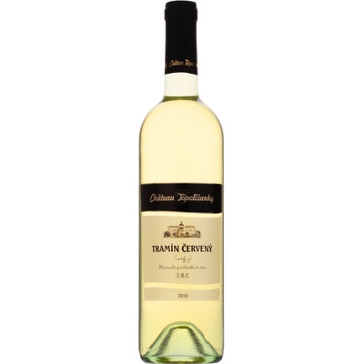 Chateau Topoľčianky Tramín červený 13 5% 0,75 l (čistá fľaša)