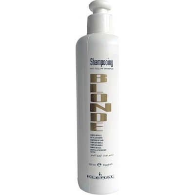 Kléral Anti Yellow Shampoo rozjasňující šampon pro zesvětlené a šedivé vlasy 250 ml