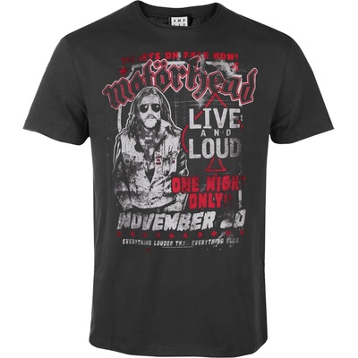 AMPLIFIED Мъжка тениска Motörhead - One Night Only - AMPLIFIED - ZAV210LMF