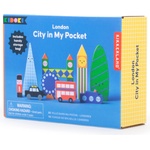 Kikkerland Дървен конструктор Kikkerland - London City in My Pocket, 9 части (KID35-F)