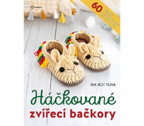 Háčkované zvířecí bačkory
