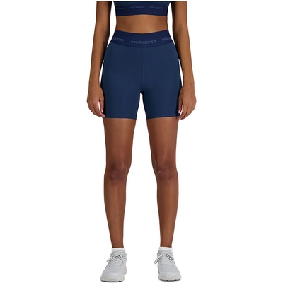 New Balance Къси панталони New balance Sleek High Rise Sport 5´´ shorts - Blue