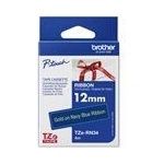Brother textile tape gold/navy 12mm/4m (TZERN34) - Allstore