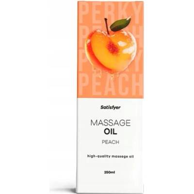 Satisfyer Kvalitní masážní olej s vůní broskve 250 ml
