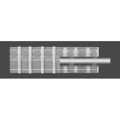 Řasící stuha na záclony TZ 22 šířka 7,5cm TZ22 – Zboží Dáma