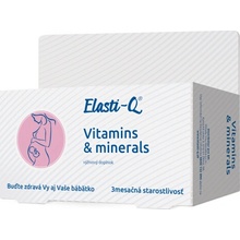 Elasti-Q Vitamins & Minerals tablety pre tehotné a dojčiace ženy 90 tabliet