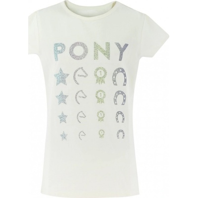 EquiTheme Dětské jezdecké tričko LISE šedá – Zboží Dáma