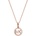 Michael Kors Позлатено сребърно колие Michael Kors (MKC1108AN791)