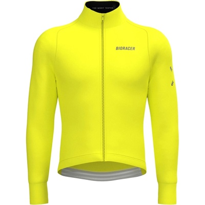 Bioracer Мъжко термо яке за колоездене Bioracer Tempest Protect Pixel Jacket Cycling jacket - Fluo Yellow - размер XXL (051-1405-0215)