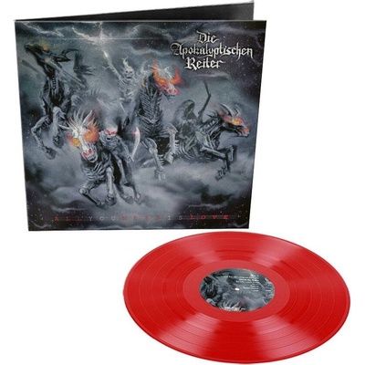 Die Apokalyptischen Reiter All you need is love XX Anniversary Edition červená -Standard LP