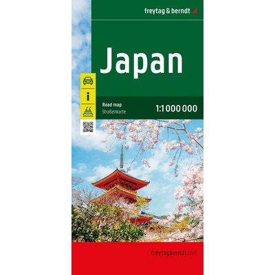 Japonsko 1:1 000 000 / silniční mapa