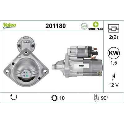 Startér VALEO 201180 | Zboží Auto