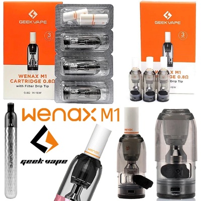 GeekVape Wenax M1 Filtr cartridge 1,2ohm 3ks