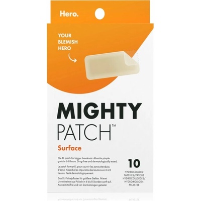 Hero Cosmetics Mighty Patch XL náplasti na problematickú pleť 10 ks