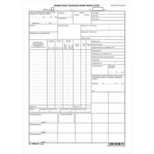 VICTORIA Печатен формуляр, международна товарителница за камион, a3, victoria paper "b. 7300-237 (b.7300-237)
