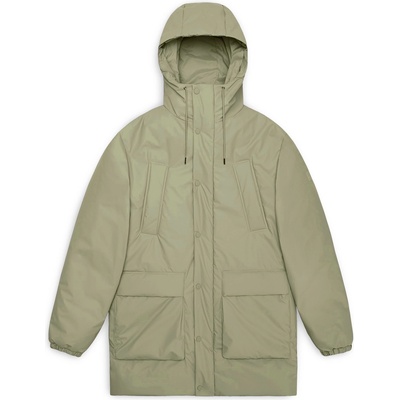 Rains Анорак Rains Men's Lohja Long Waterproof Insulated Cargo Parka - Drift 108