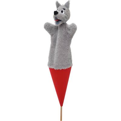 MUB2 Vlk 55 cm 3v1 kornútový maňuška