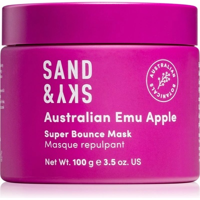Sand & Sky Australian Emu Apple Super Bounce Mask хидратираща и озаряващ маска за лице 100 гр