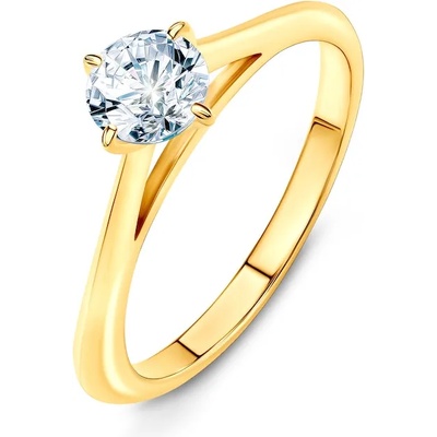 SAVICKI Годежен пръстен The Light: злато, диамант