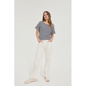 Moodo Дънки с широки крачола бели Moodo Moodo | Byal | ЖЕНИ | XXL