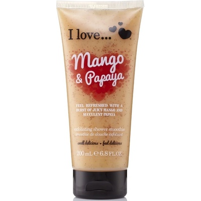 I Love Mango Papaya sprchový peeling 200 ml