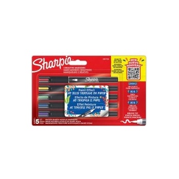 Sharpie Акрилни маркери Brush 5 цвята