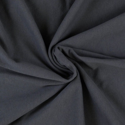 Kvalitex Jersey prostěradlo tmavě šedé 160x200