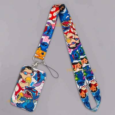 Šňůrka na krk 25254 s cedulkou na ID karty Lilo a Stitch