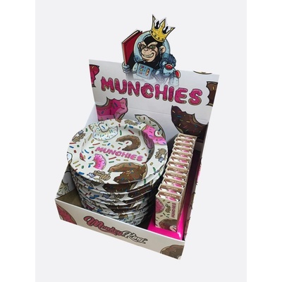 Monkey King Popolník Munchies s tenkými rolovacími papierikmi a nástavcami KS